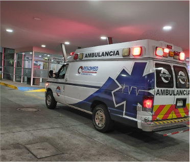 Traslado programado en ambulancia